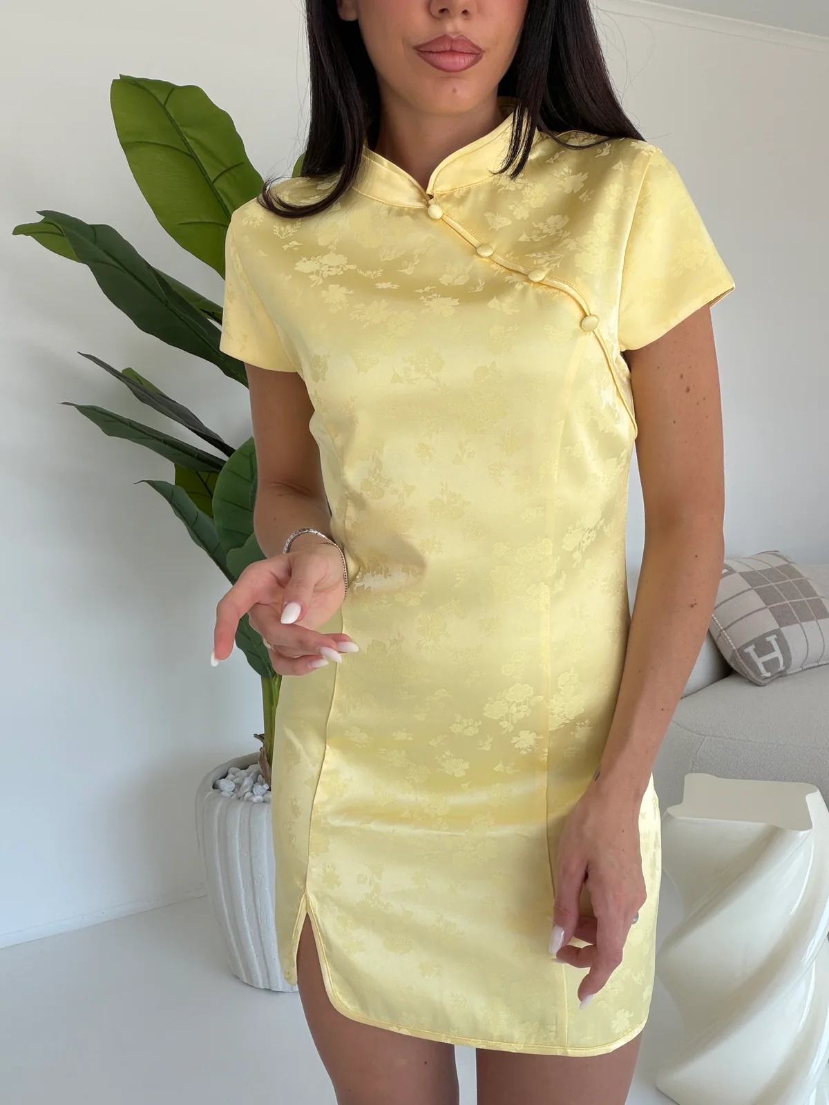 16051-MINI ABITO DREAM YELLOW
