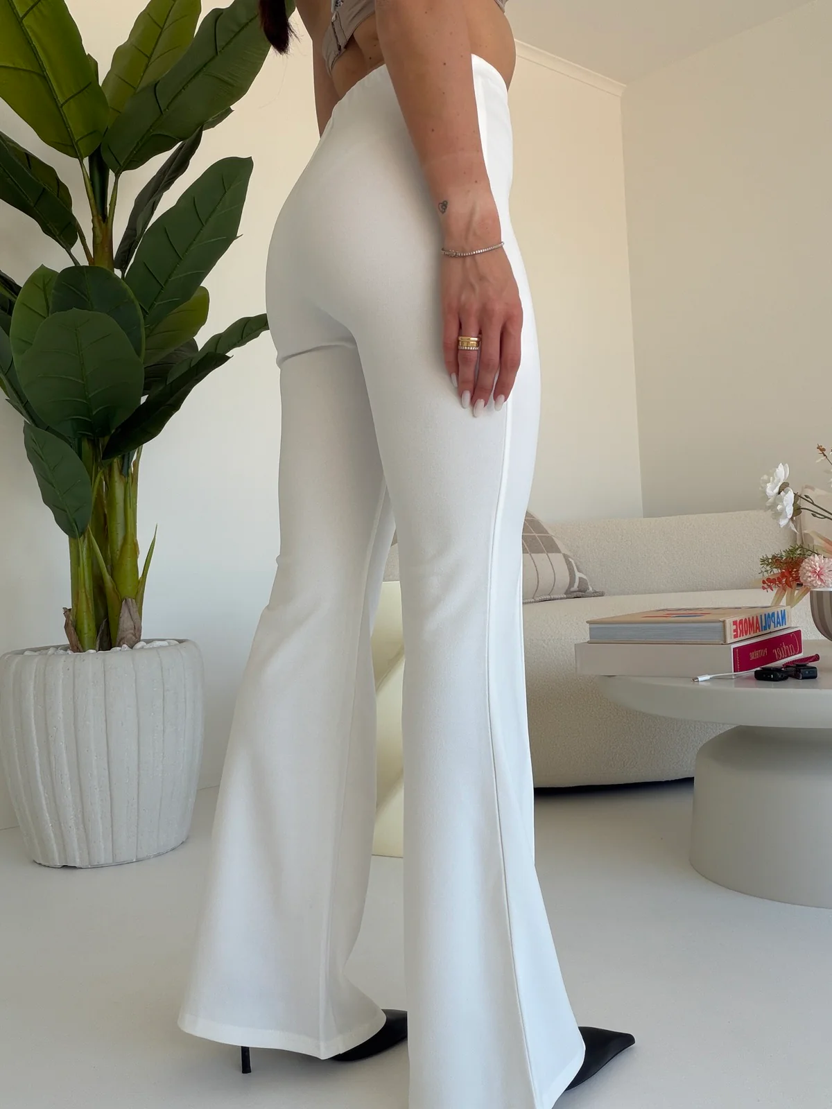 7069-PANTALONE VIVIEN MILK - Image 2