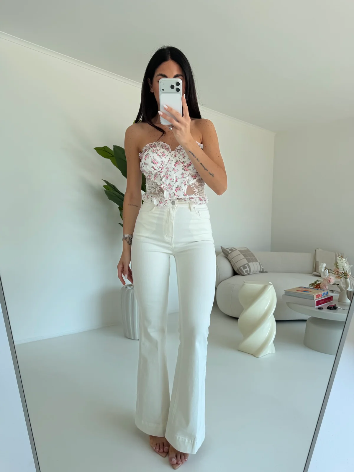 9439-2-JEANS A ZAMPA MILK - Image 2