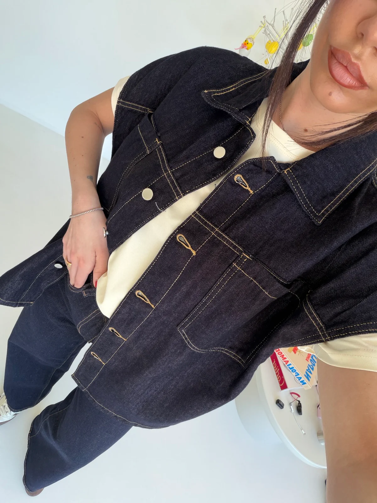 BJL-F-32448-GILET BODRUM - Image 3