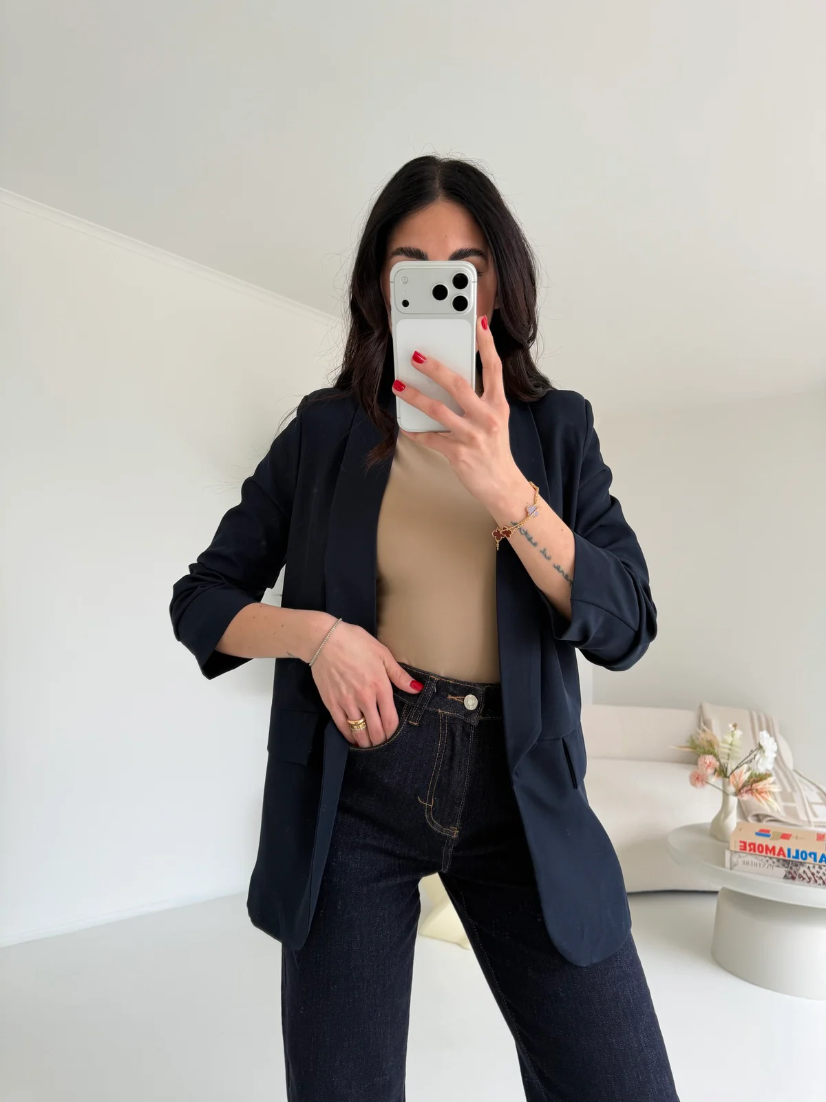 BLAZER 3/4 NAVY - Image 3
