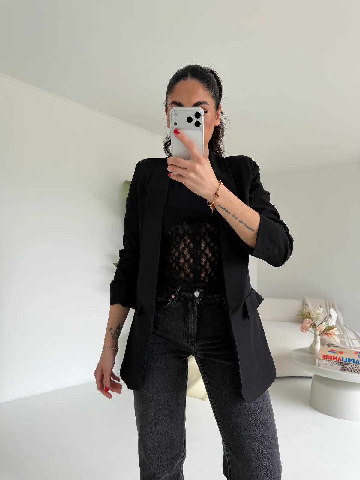 BLAZER 3/4 NERO - Image 4