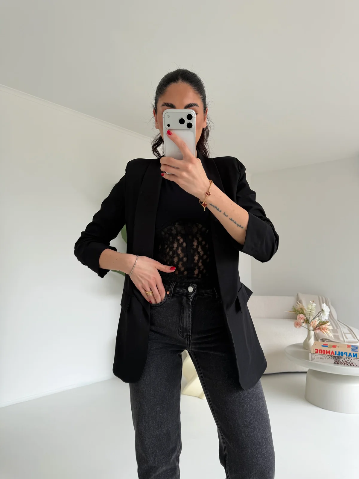 BLAZER 3/4 NERO - Image 6