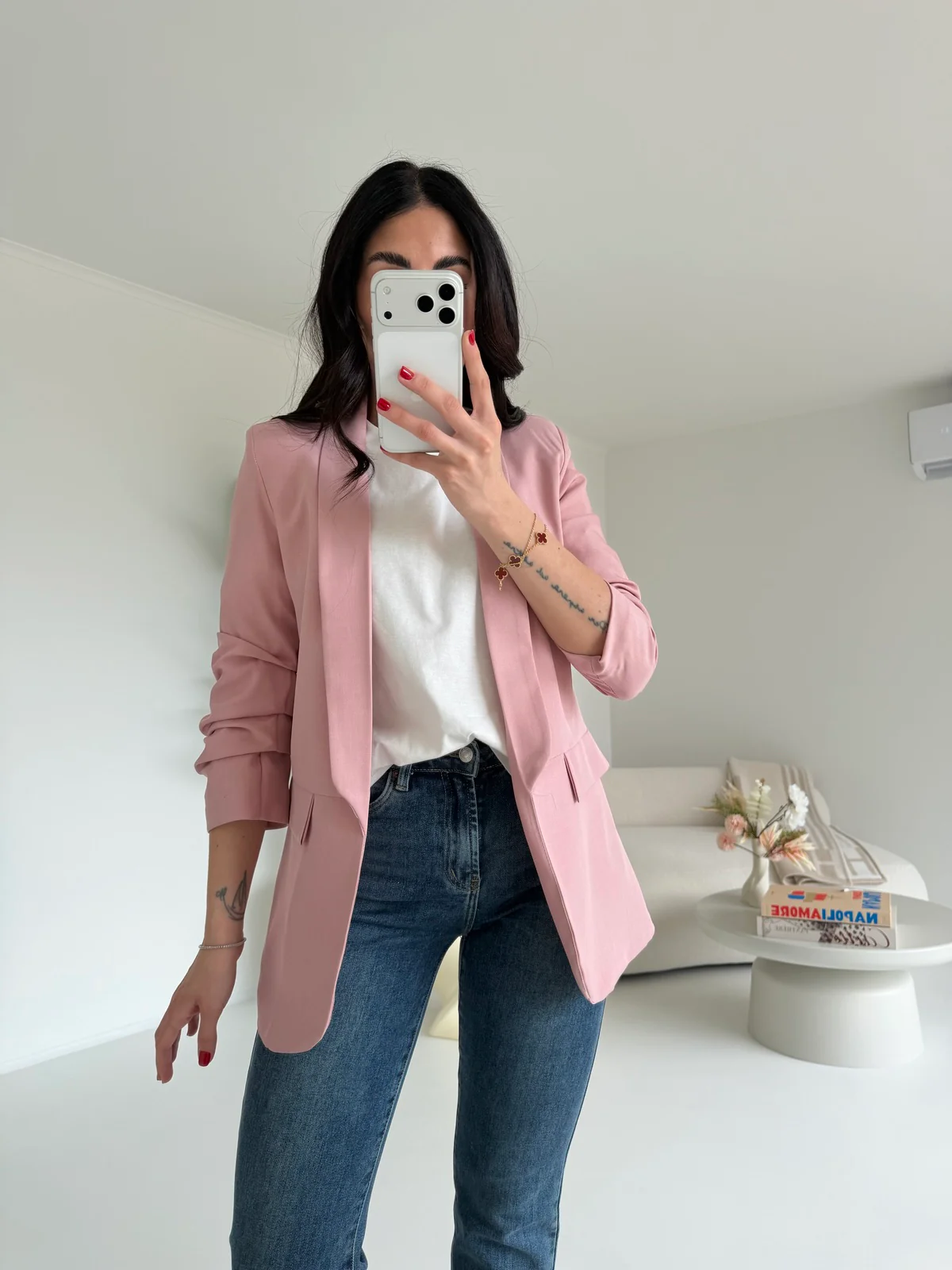 BLAZER 3/4 PINK - Image 4