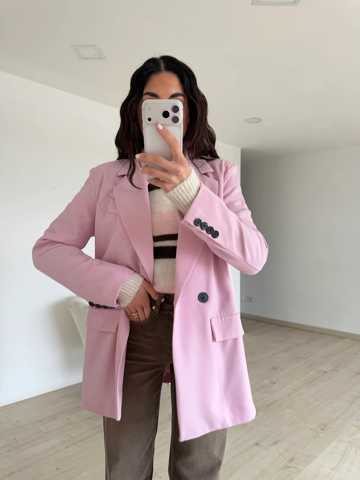 BLAZER DOPPIO BOTTONE PINK - Image 2