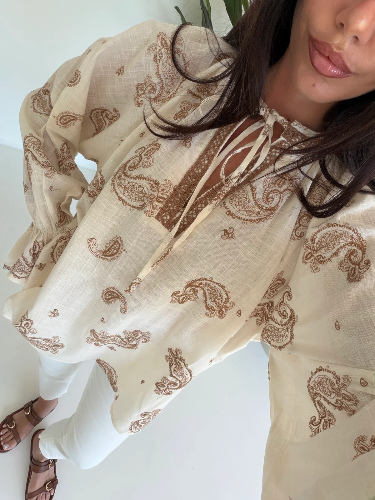 C255-BLUSA VENTOTENE CHOCO - Image 3