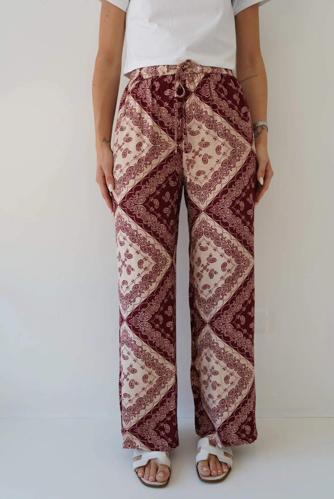 C880-PANTALONE TUNISI WINE