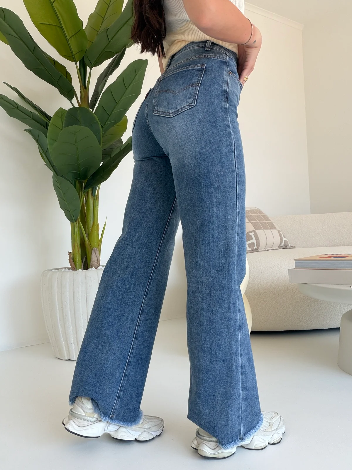 D008-52-JEANS PALAZZO GERRY - Image 2