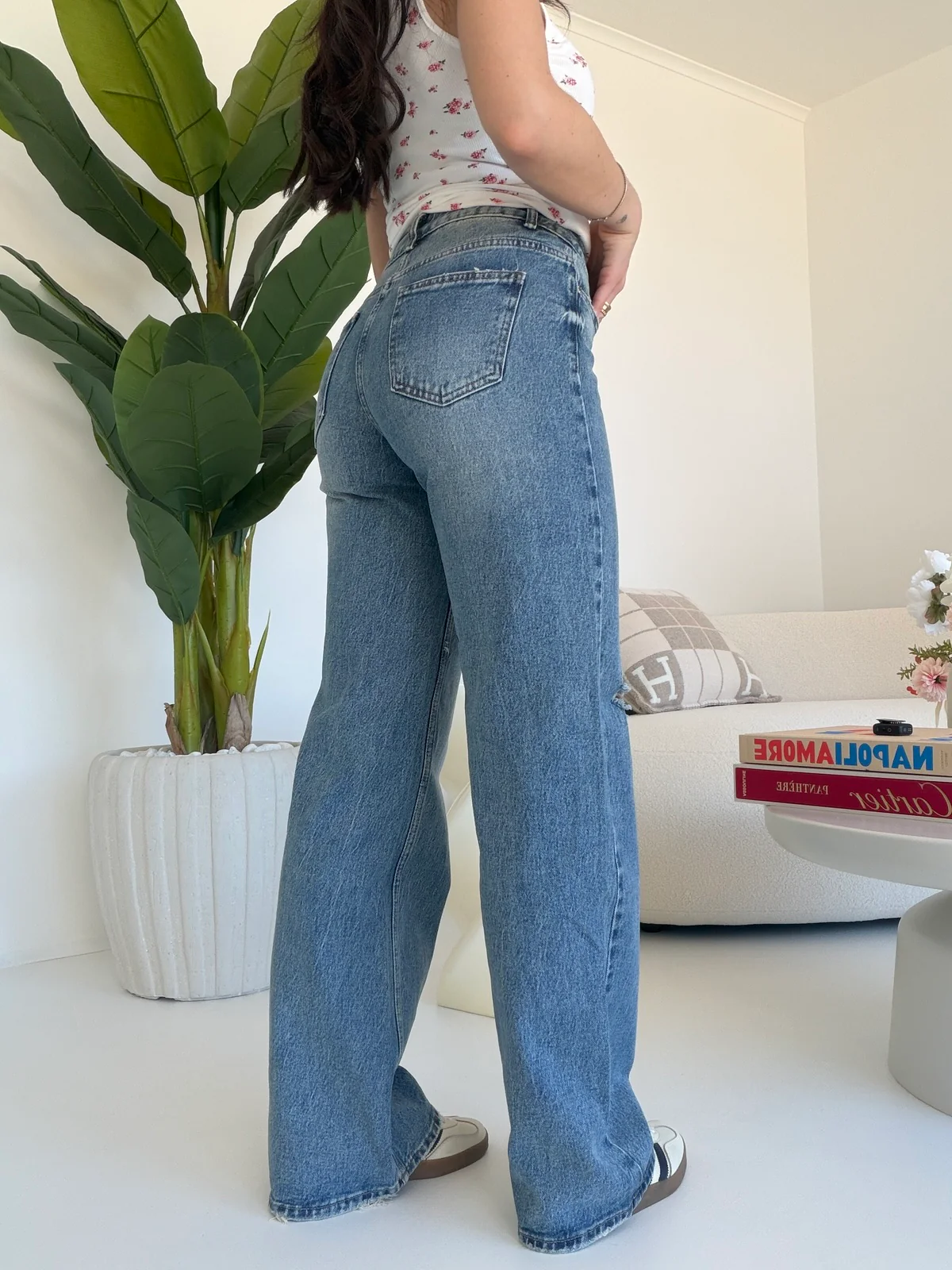 D5735-52-JEANS PALAZZO SARAH - Image 2