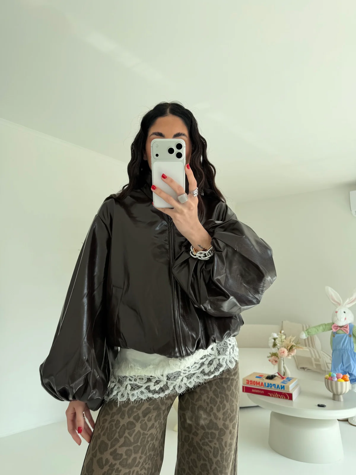 DD0397-BOMBER WOMAN CHOCO - Image 2