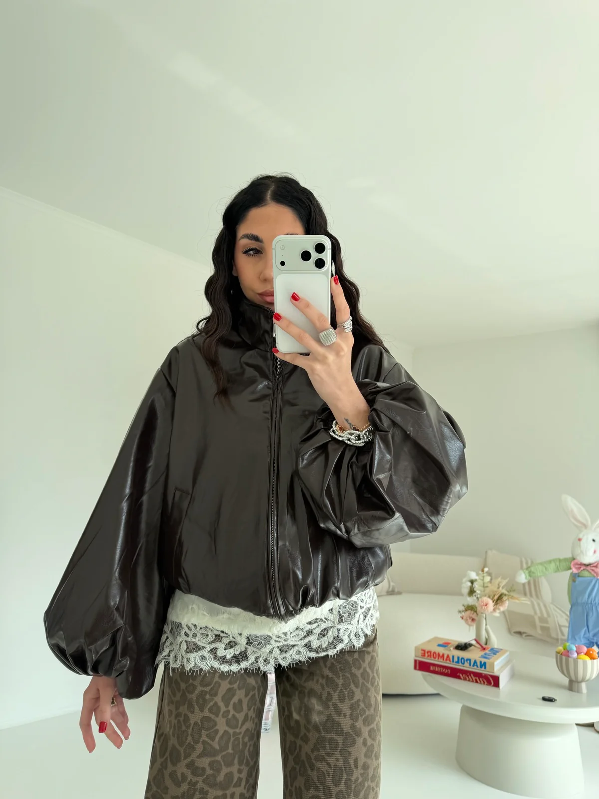 DD0397-BOMBER WOMAN CHOCO - Image 5