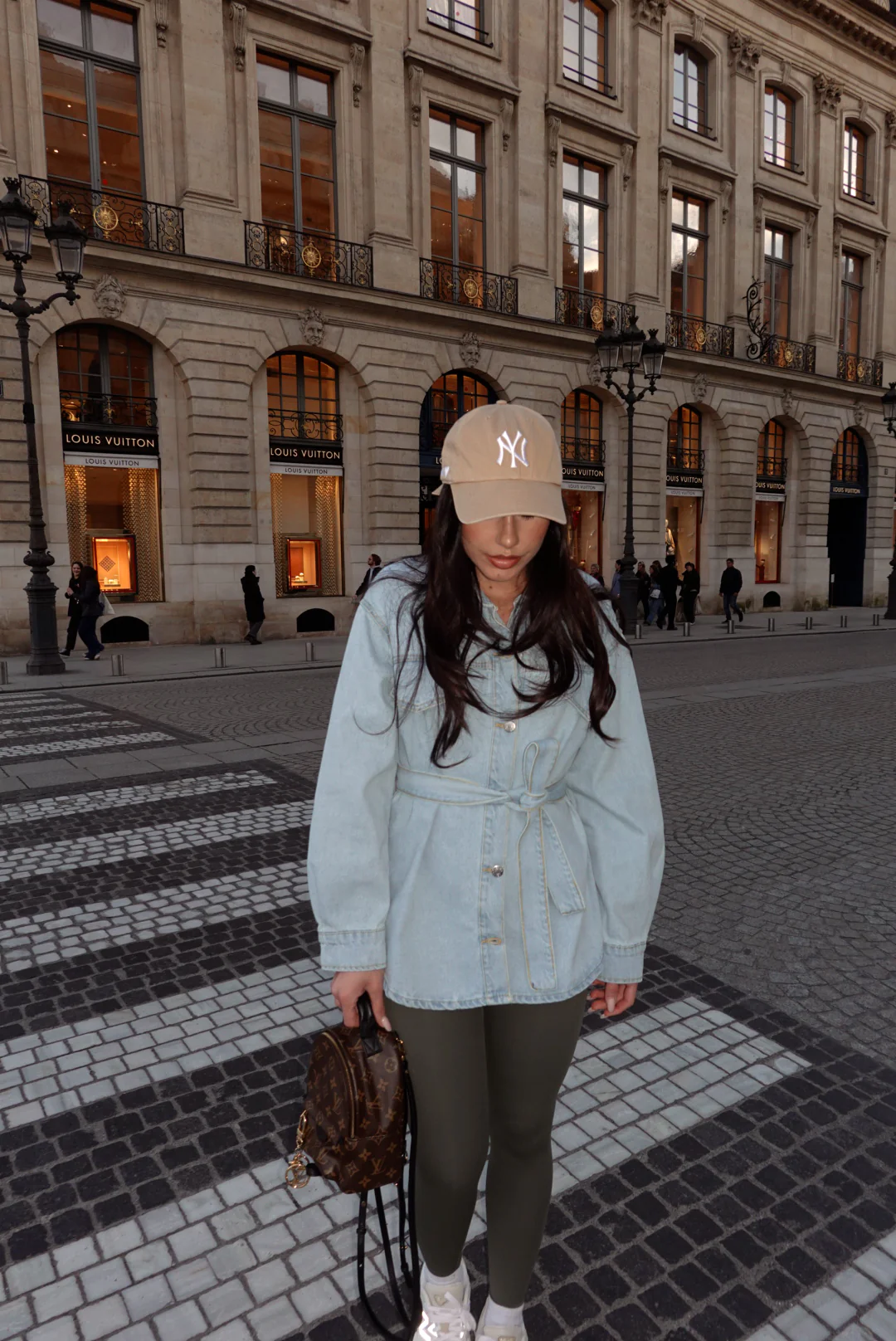 GB073-CAMICIA DENIM+CINTURA - Image 4