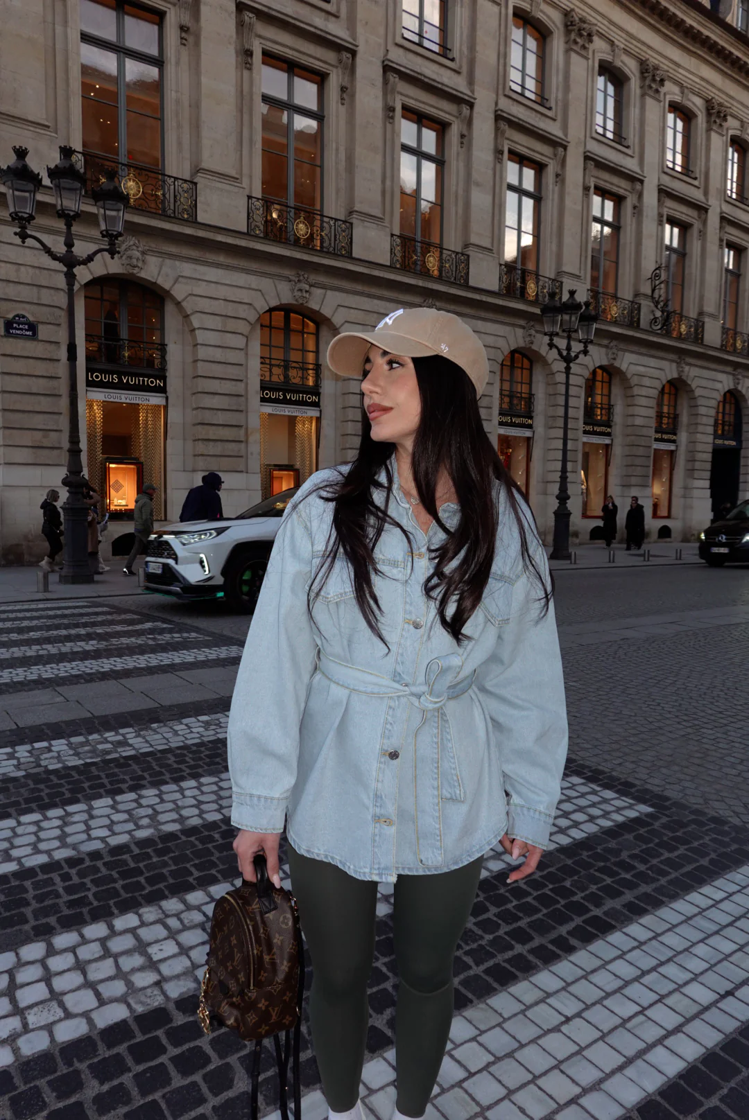 GB073-CAMICIA DENIM+CINTURA - Image 7