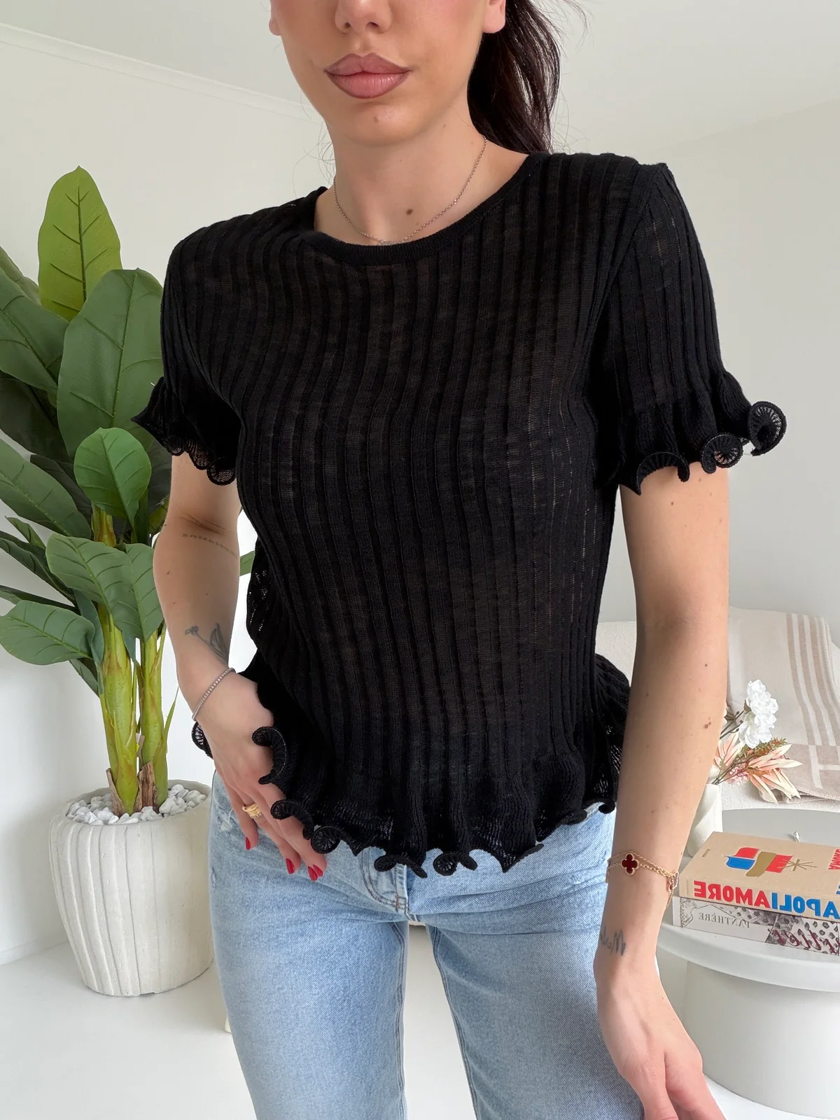 GF67978-MAGLIA BLAIR NERA