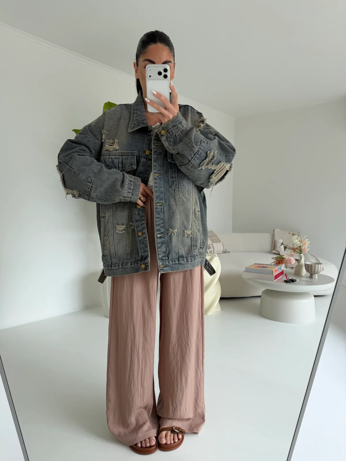 GIACCA DENIM OVERSIZE - Image 2