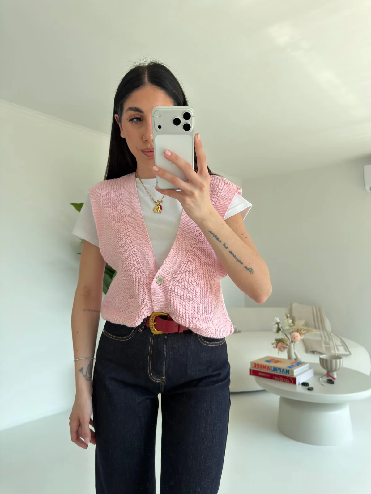 GILET ROSALIA PINK - Image 6