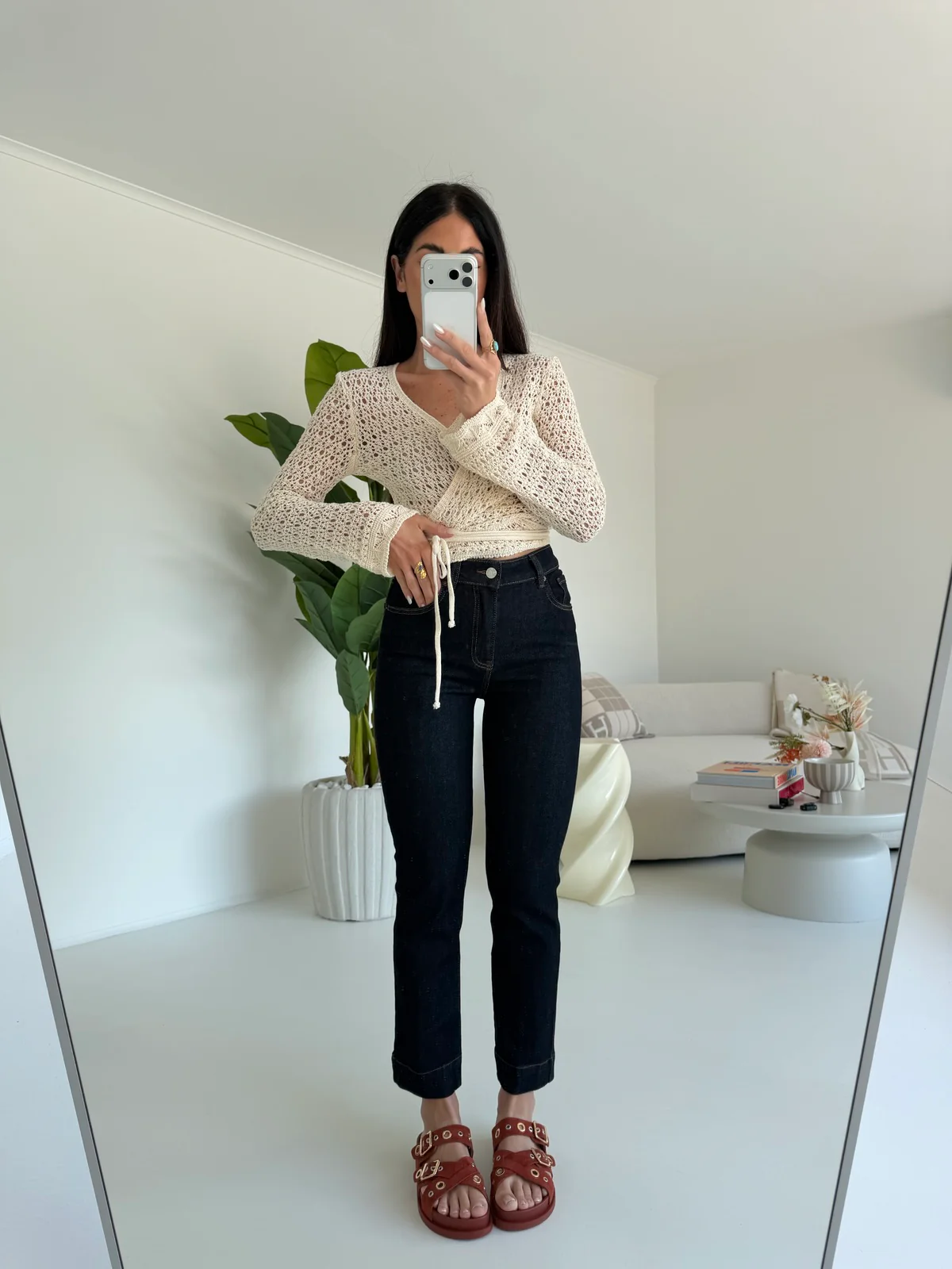 H3042-JEANS GAMBA DRITTA KAROL - Image 3