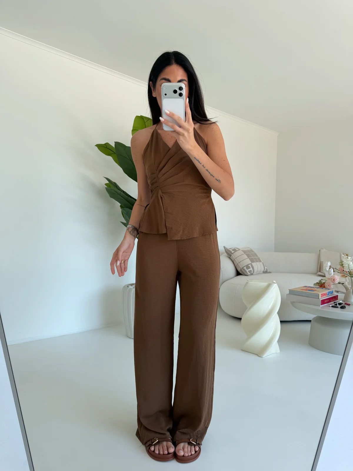 H4564-JUMPSUIT DENISE CHOCO - Image 3