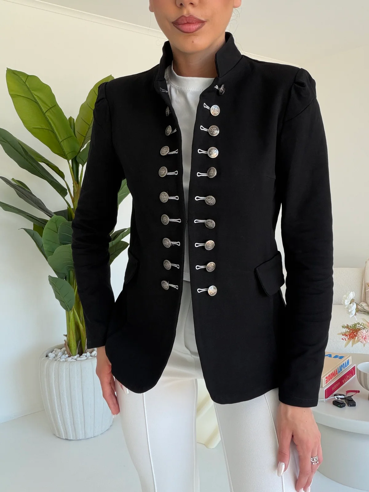 J117-BLAZER INFLUENCER NERO - Image 5