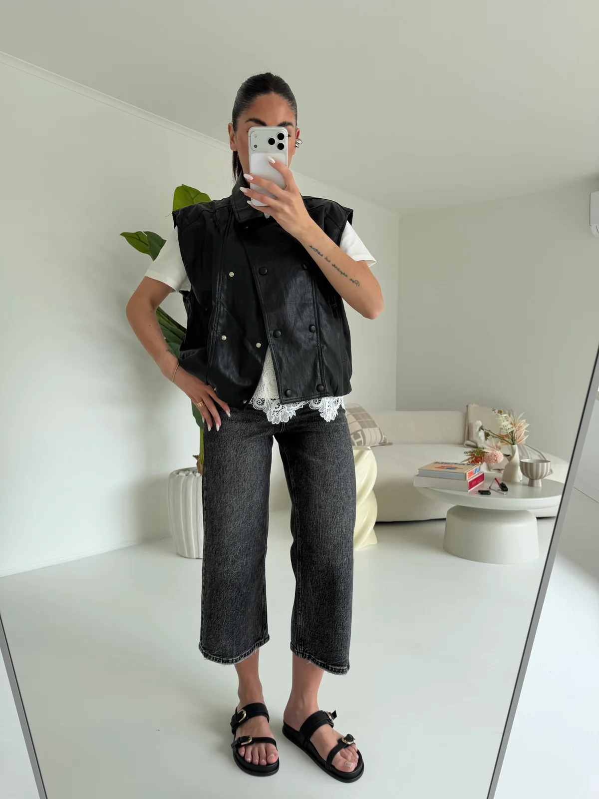 JS1208-SMANICATO LEATHER NERO - Image 6