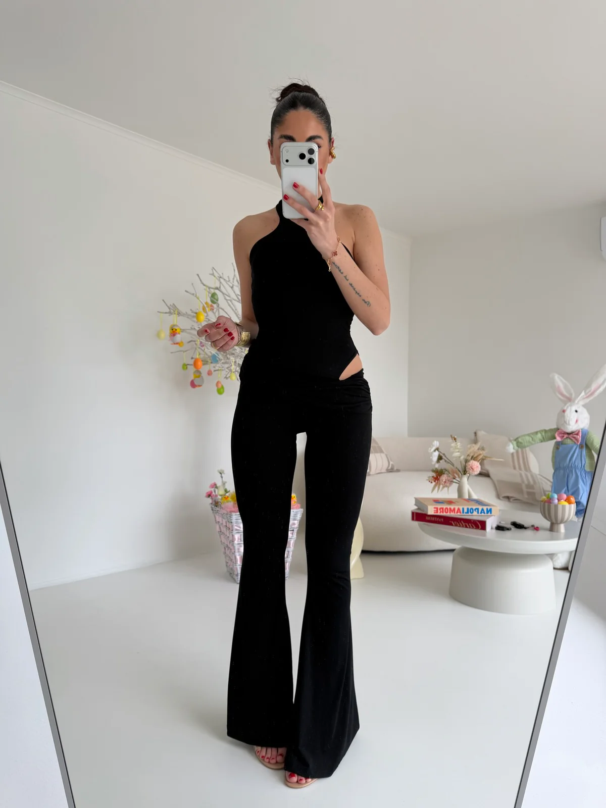 JUMPSUIT HALTER NERA - Image 3