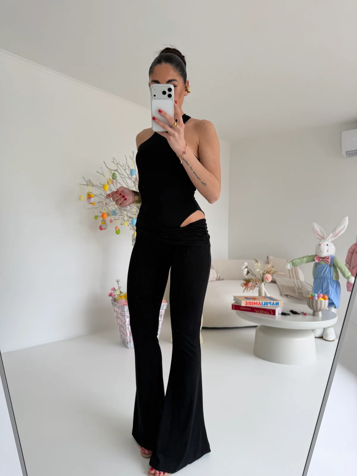 JUMPSUIT HALTER NERA - Image 4