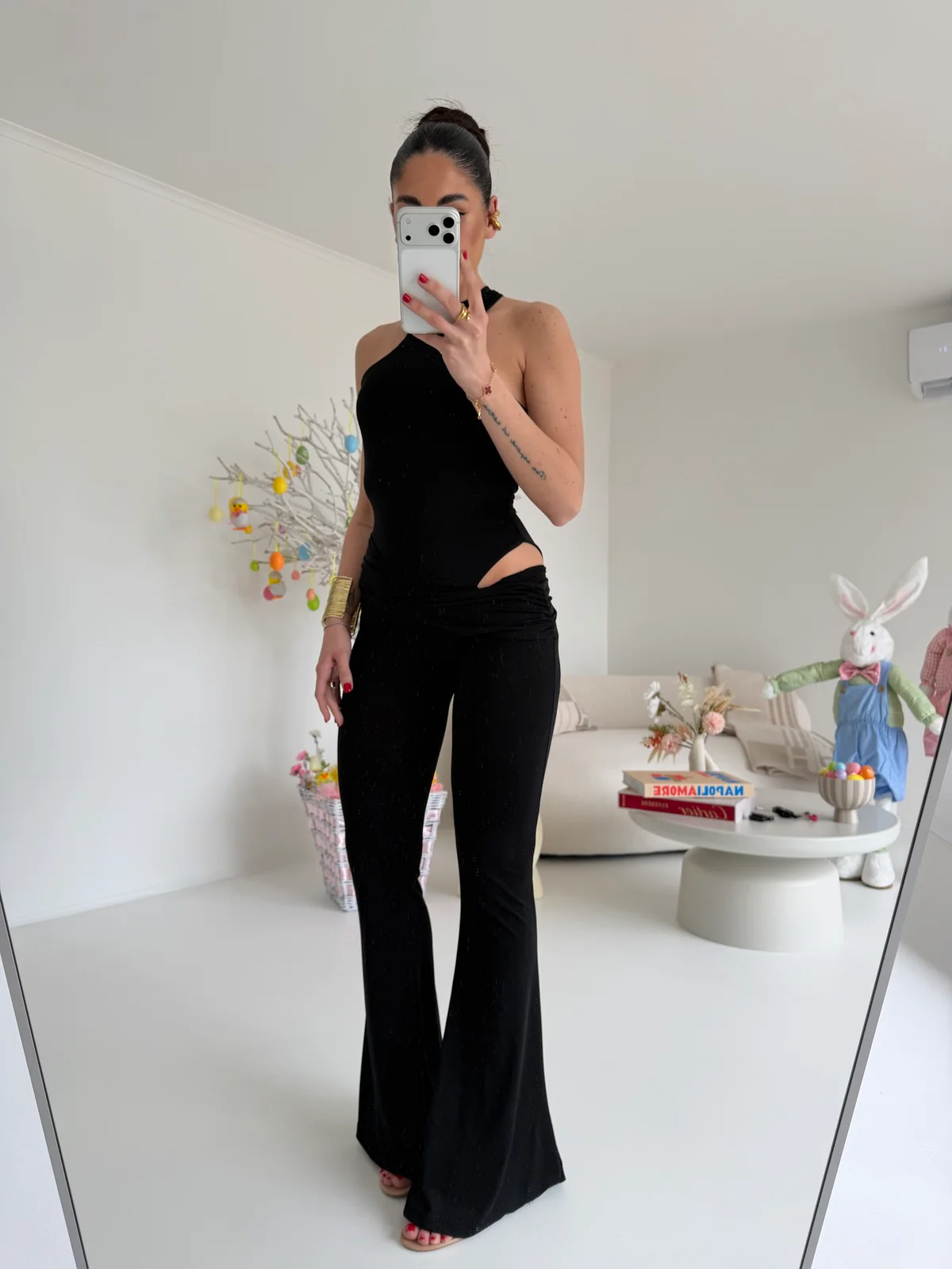 JUMPSUIT HALTER NERA - Image 5