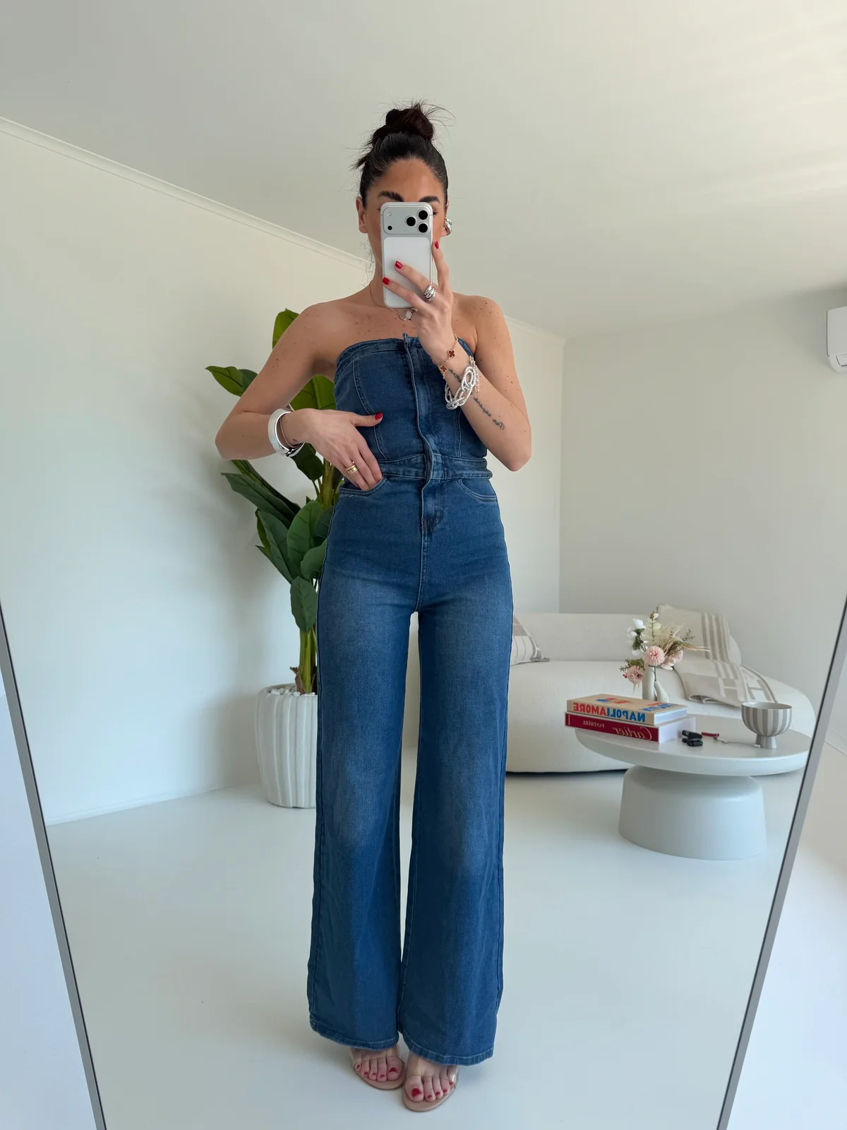 K651-JUMPSUIT DENIM - Image 2