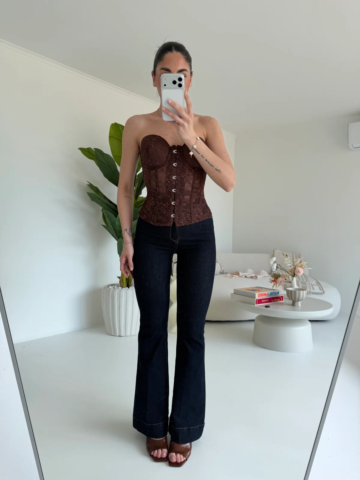 K715-JEANS A ZAMPA NINA - Image 4