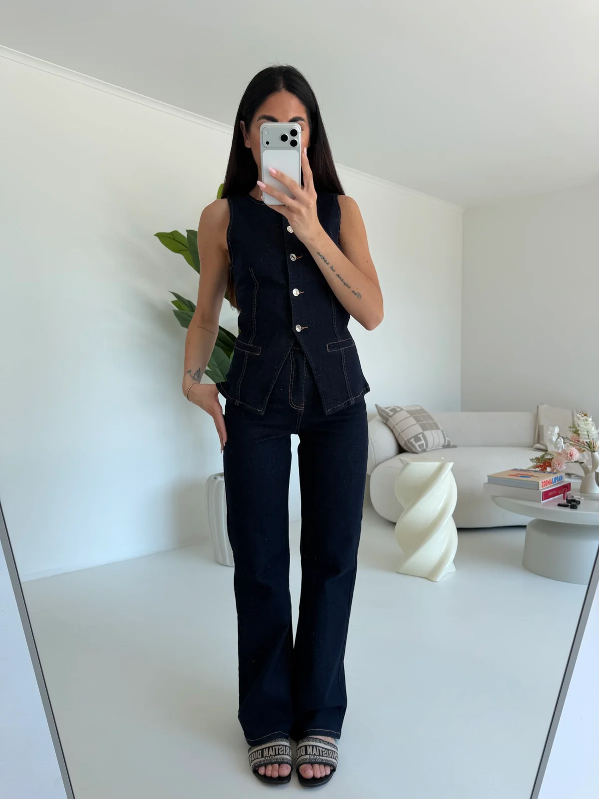 K808-JEANS PALAZZO STEFANY - Image 7