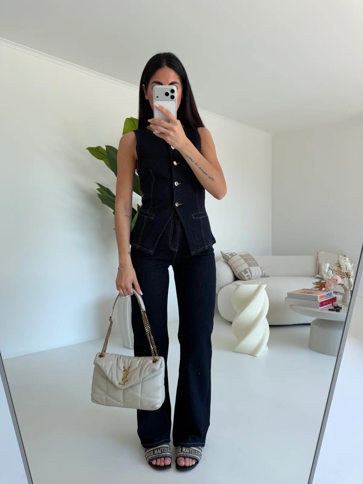 K912-GILET DENIM STEFANY - Image 4