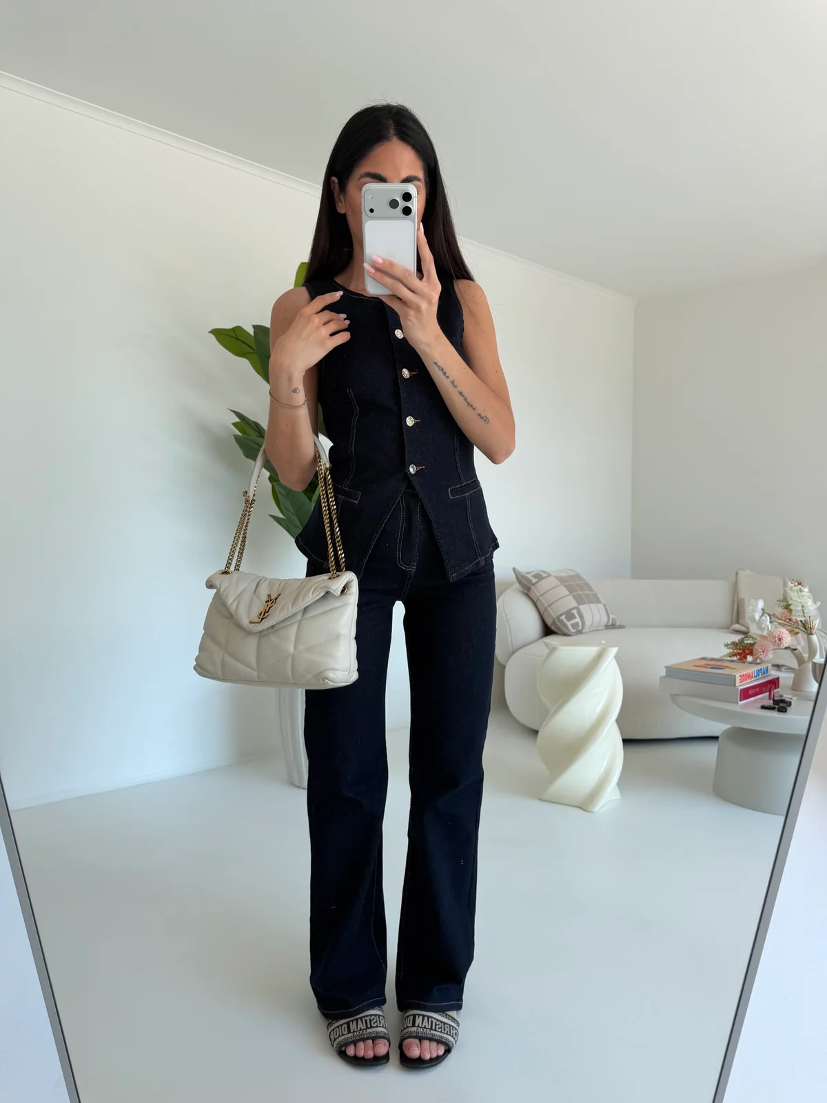 K912-GILET DENIM STEFANY - Image 7