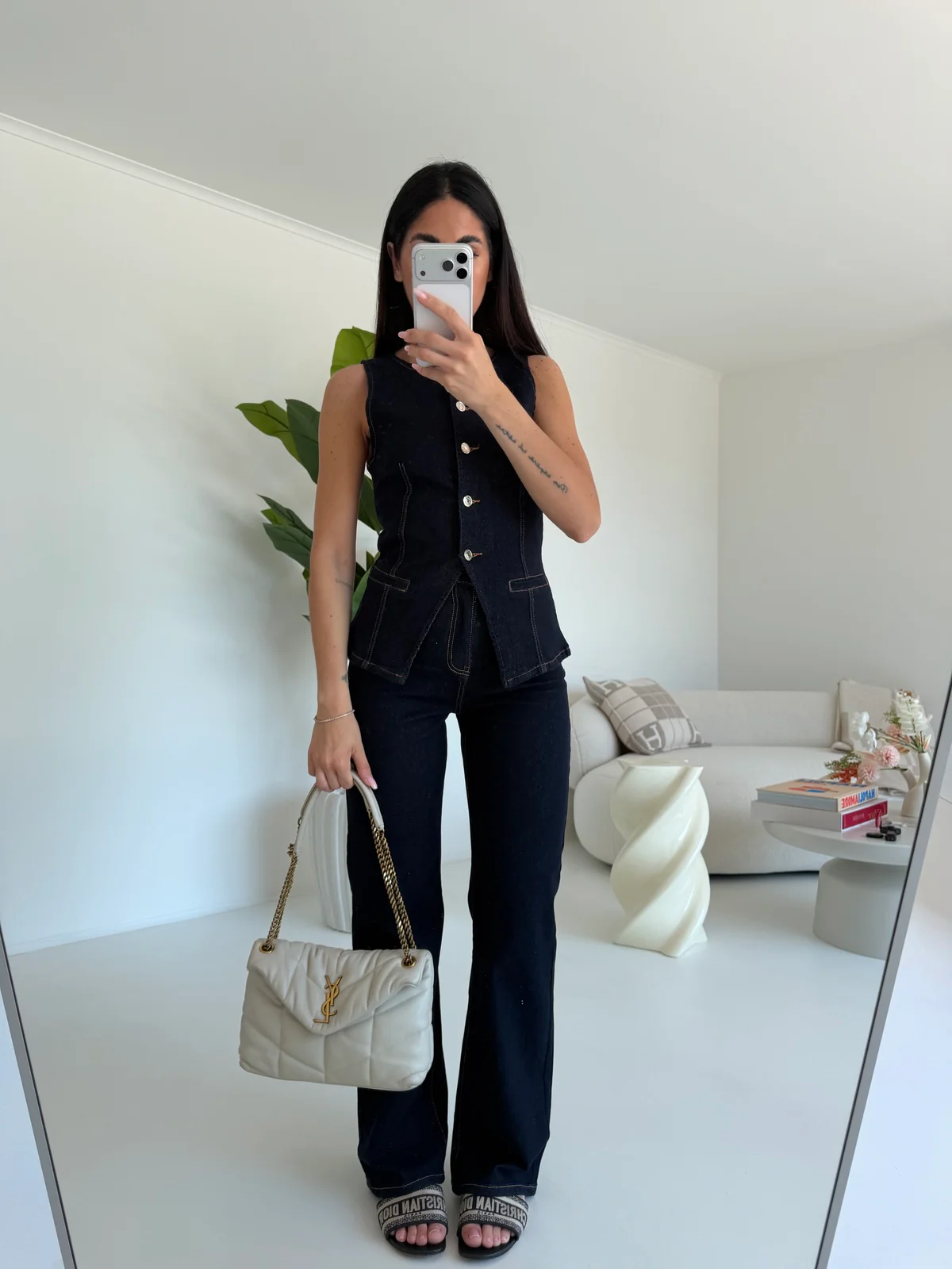 K912-GILET DENIM STEFANY - Image 8