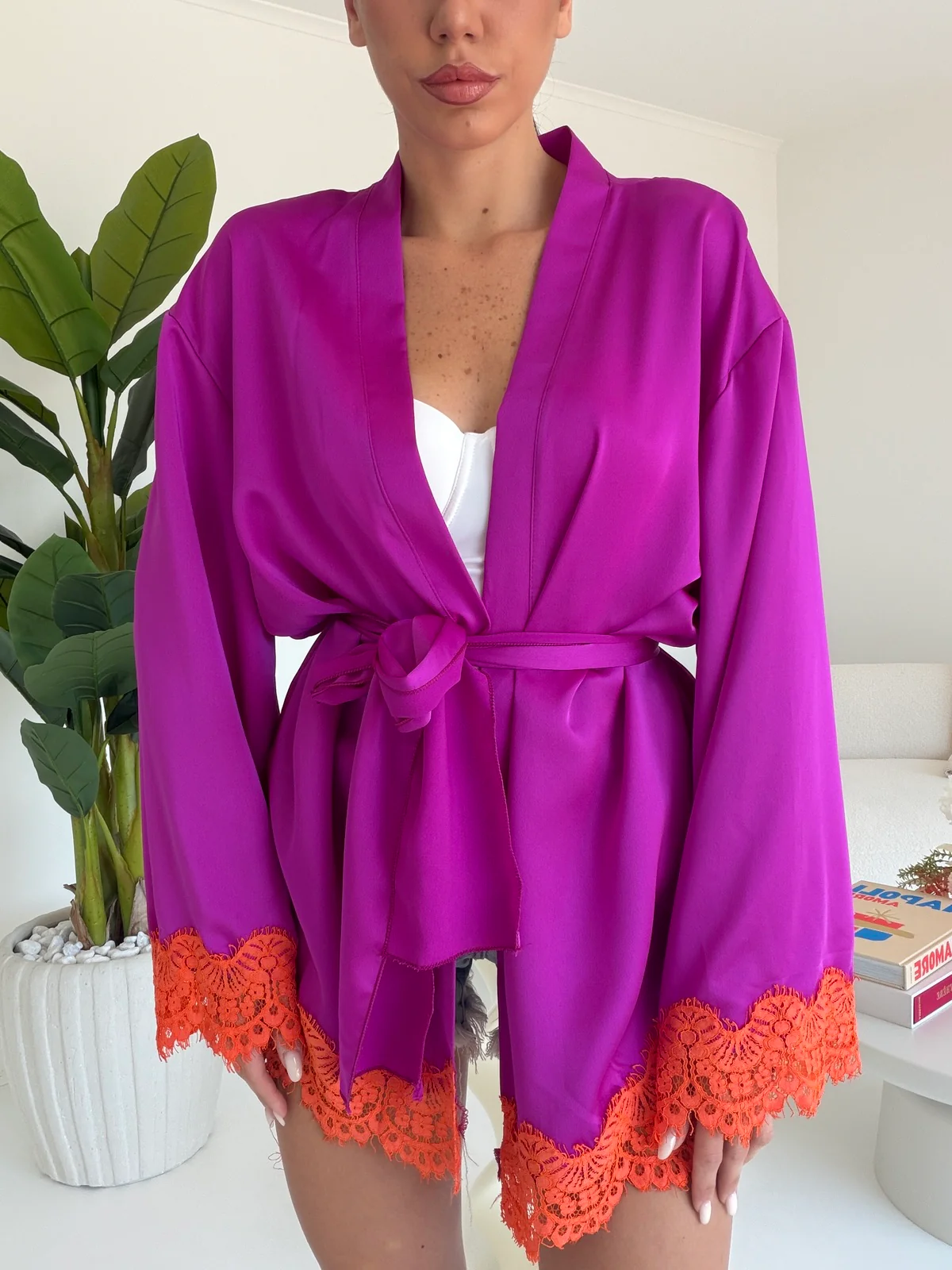 KIMONO SOFI MAGENTA - Image 2