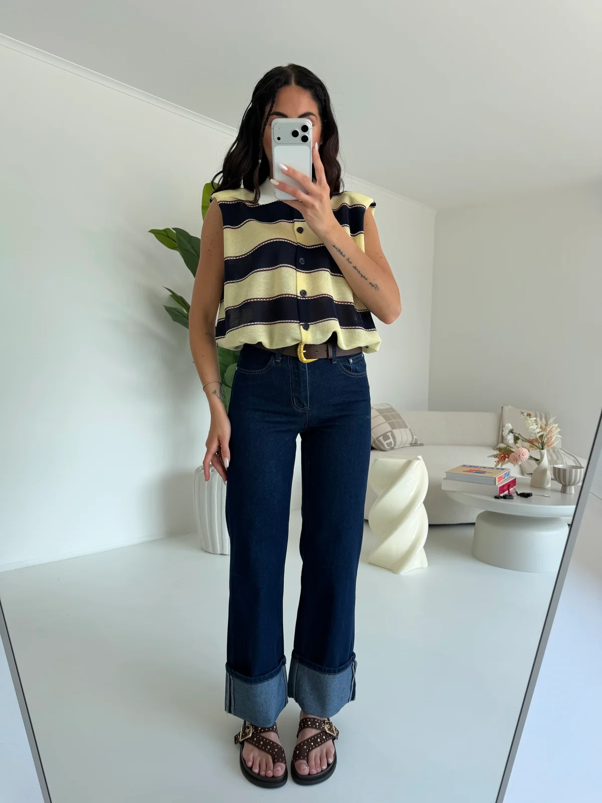 MI24166-4-JEANS GAMBA DRITTA BEA - Image 3