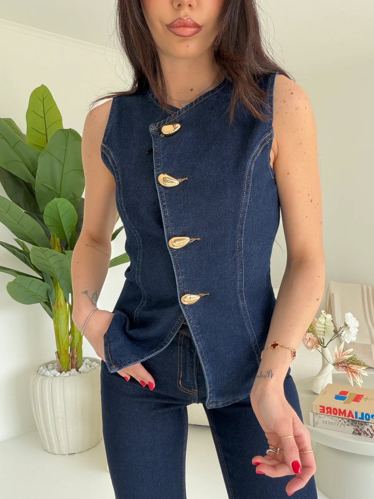 MI25145-GILET DENIM JULIEN - Image 3