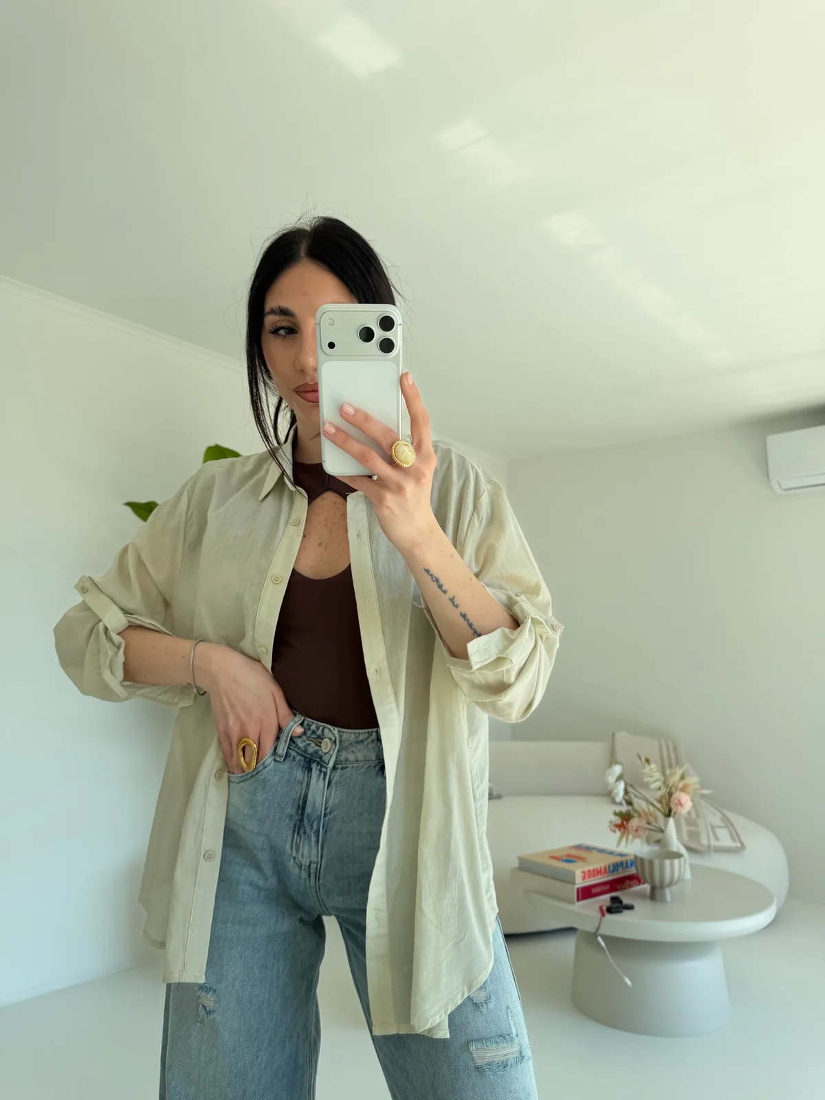 MO-E901-0-CAMICIA RICKY BURRO - Image 2