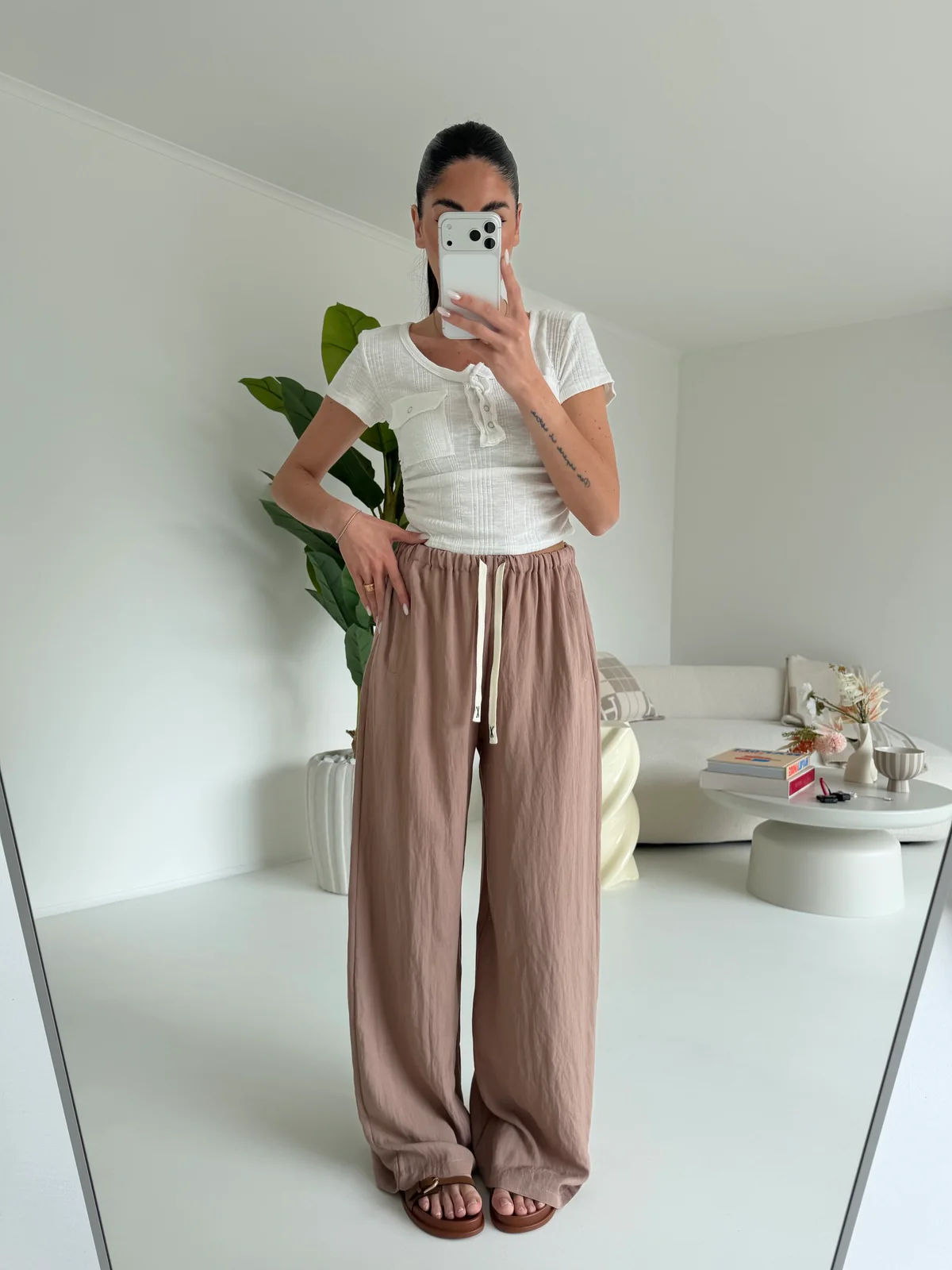 PANTALONE INGRID BISCOTTO - Image 2