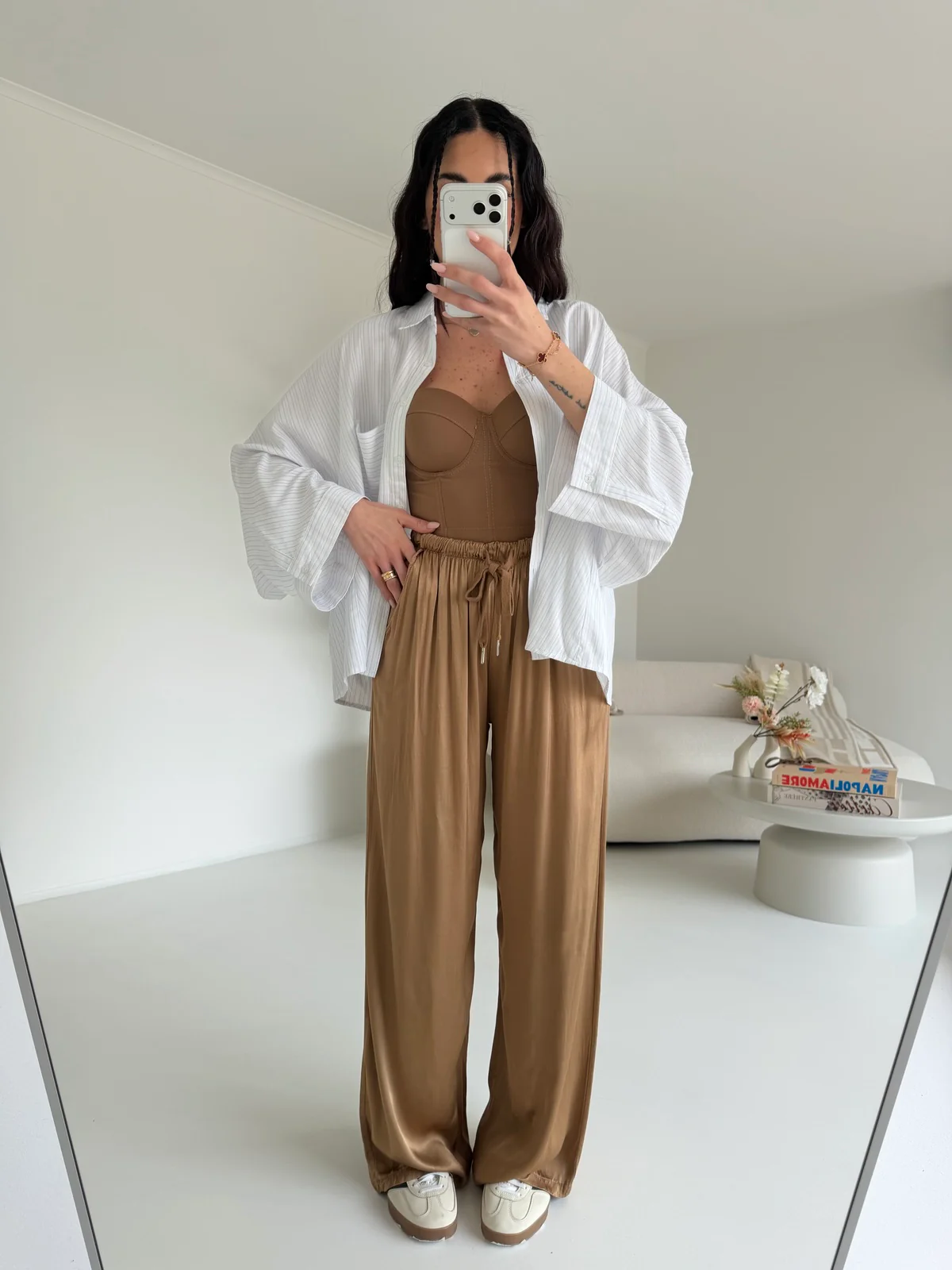 PANTALONE SATIN BISCOTTO - Image 3