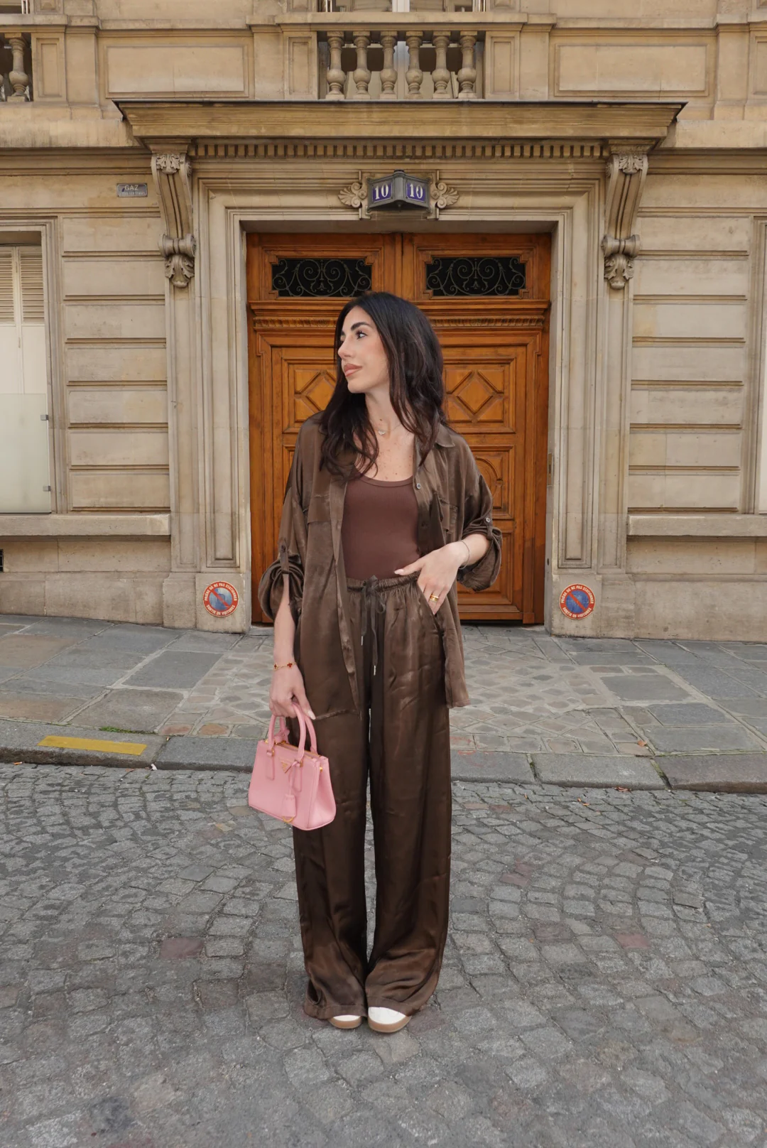 PANTALONE SATIN CHOCO - Image 4
