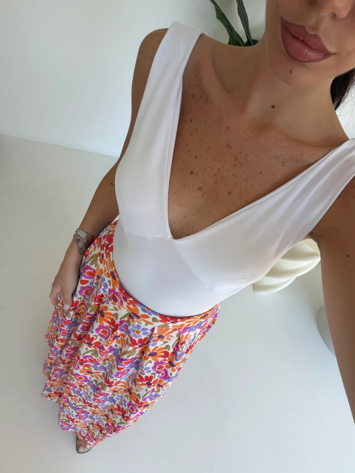 R66612-4-GONNA LONGUETTE MATILDE MIX - Image 3