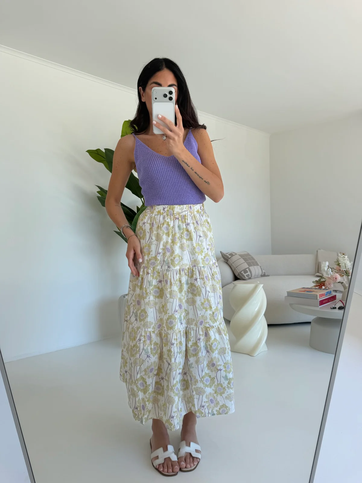 TOP IN FILO LILLA - Image 2