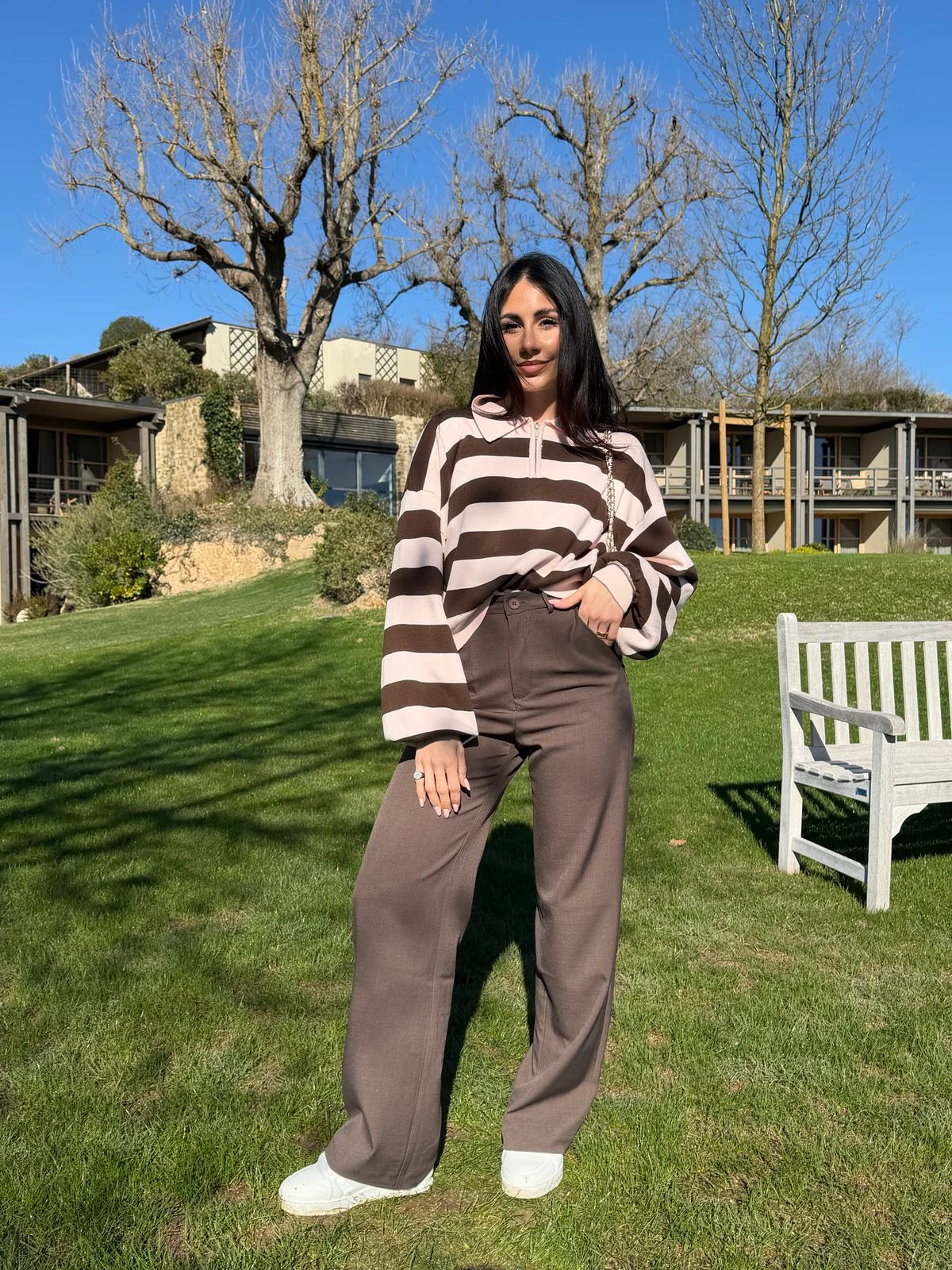VS9002-36-PANTALONE PALAZZO BISTROT CHOCO - Image 12