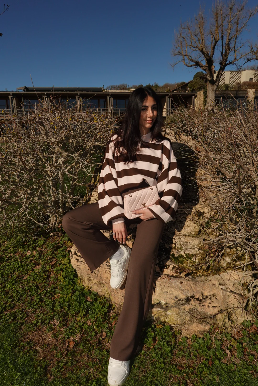 VS9002-36-PANTALONE PALAZZO BISTROT CHOCO - Image 5